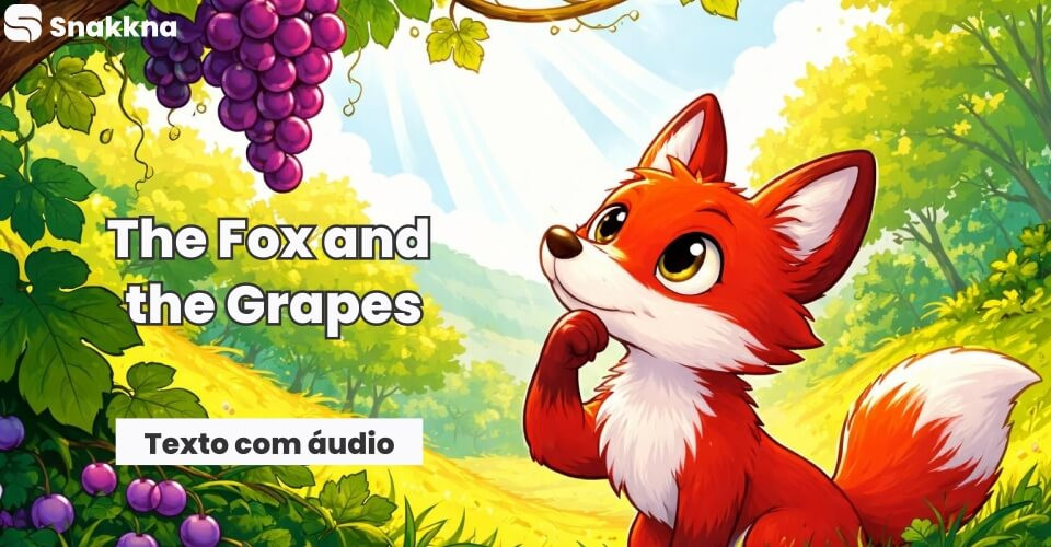 Texto com Áudio #04 | The Fox and the Grapes